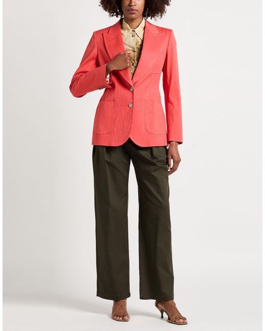 Etro Pink Blazer Cotton, Elastane