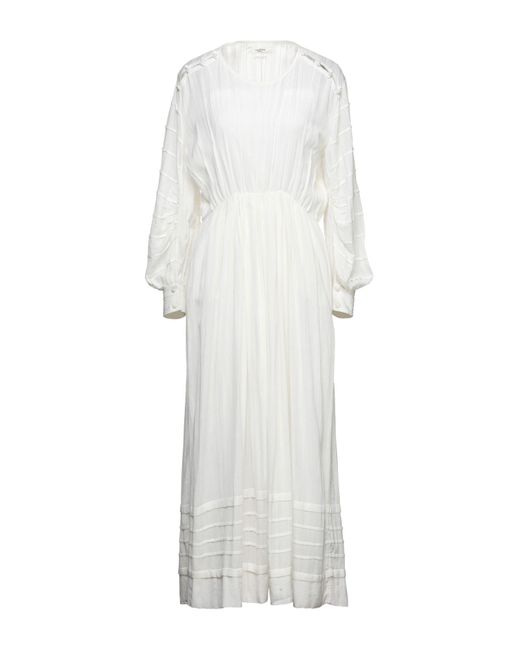 Étoile Isabel Marant White Long Dress