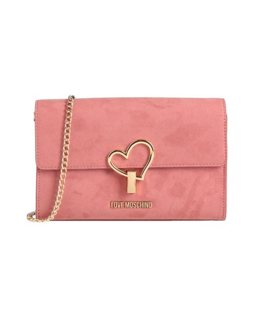 Love Moschino Pink Cross-Body Bag