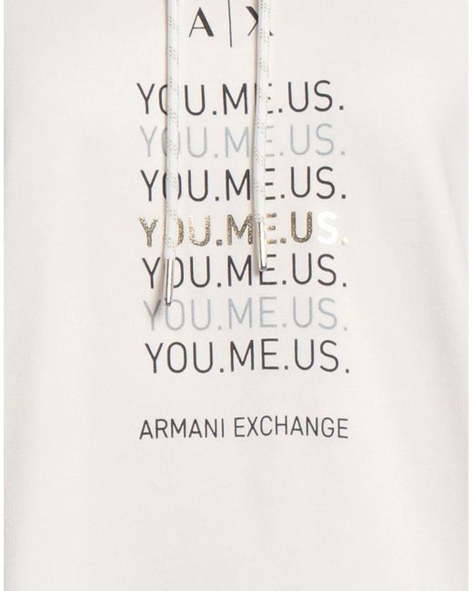 Sweat-shirt Armani Exchange en coloris White