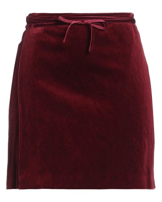 DSquared² Red Mini Skirt