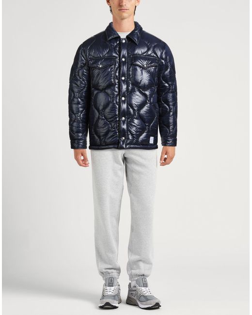 Department 5 Blue Puffer Polyester, Polyamide, Polypropylene for men