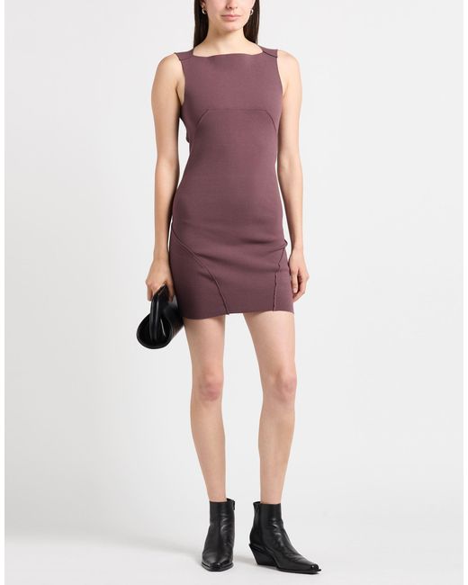rick owens purple dress Rick Owens Ruched Purple Hued Gown  Available in both an XS/S and M/L