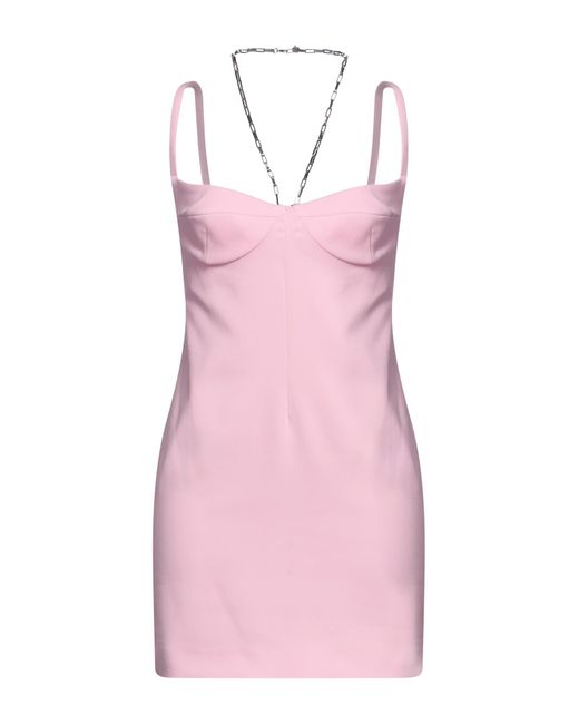 The Attico Pink Mini Dress