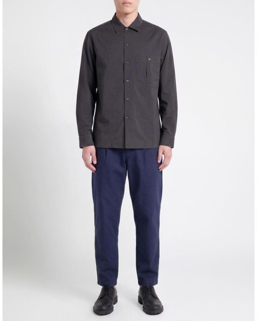 Barena Gray Shirt Cotton for men