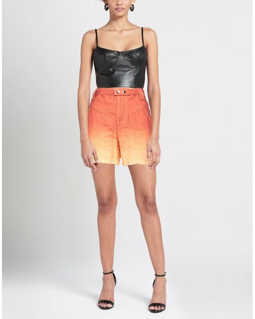 Isabel Marant Orange Shorts & Bermuda Shorts