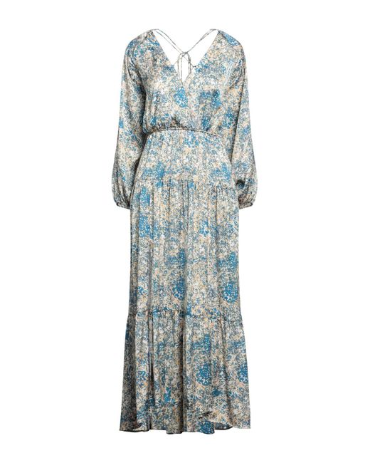 Maje Blue Midi-Kleid