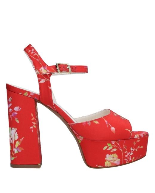 Carmens Red Sandals