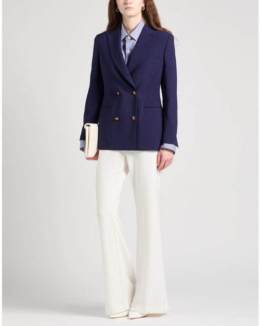 The Gigi Blue Blazer Polyester, Wool, Elastane