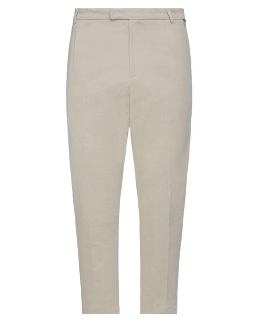 Low Brand Natural Cropped Trousers for men