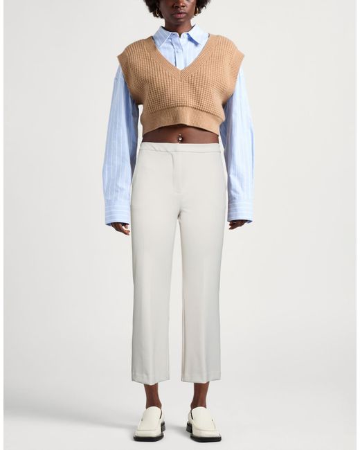 Kaos White Pants Polyester, Elastane