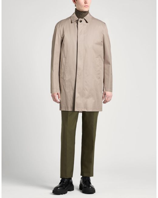 Herno Natural Overcoat & Trench Coat Cotton for men