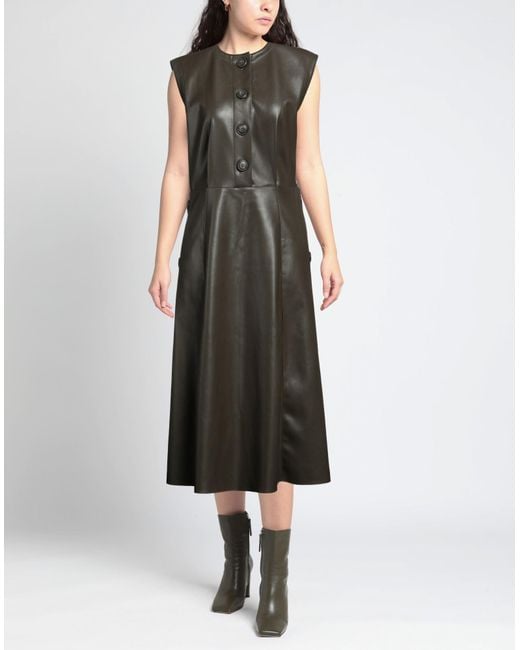 Jijil Black Midi Dress