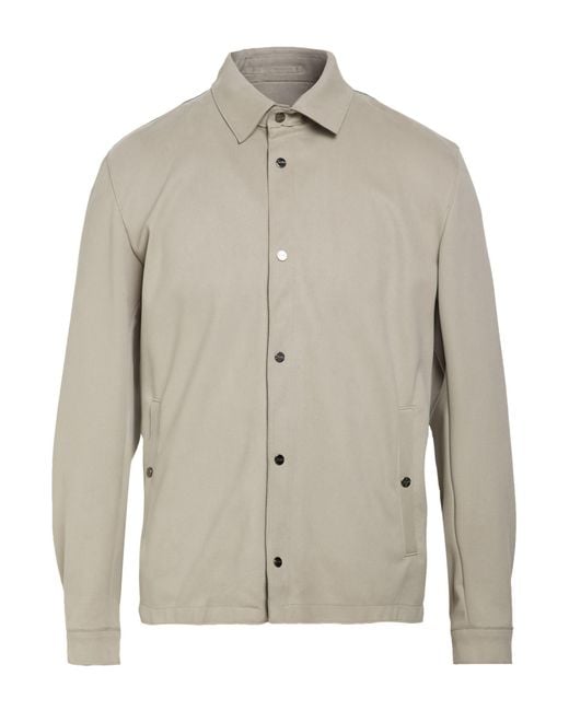 Herno Gray Light Jacket Polyester, Elastane for men