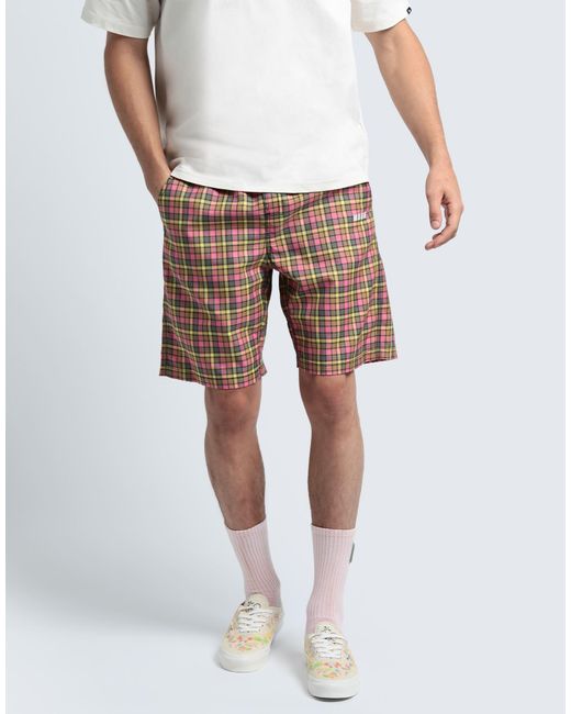 MSGM Blue Shorts & Bermuda Shorts Polyester for men