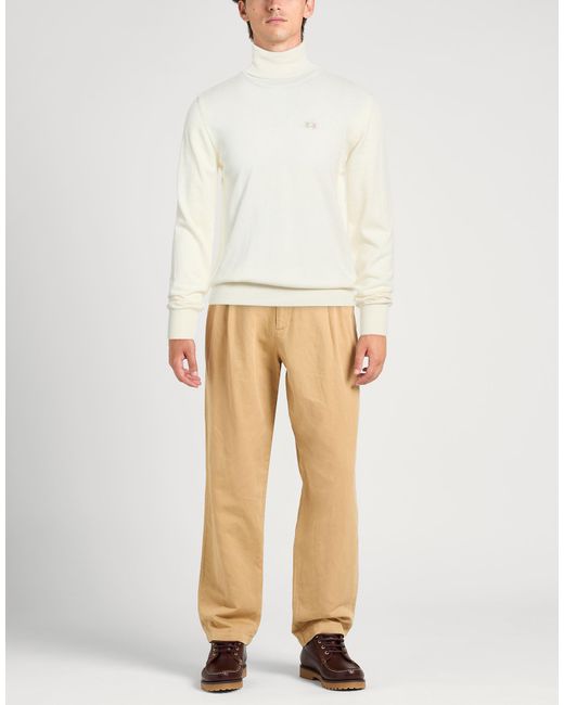 La Martina White Turtleneck for men