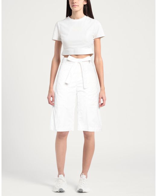 High White Shorts & Bermuda Shorts