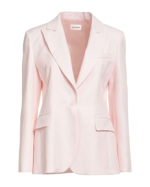 P.A.R.O.S.H. Pink P.A.R.O..H. Blazer Viscose, Linen