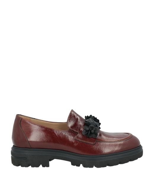 Donna Soft Brown Loafers Leather