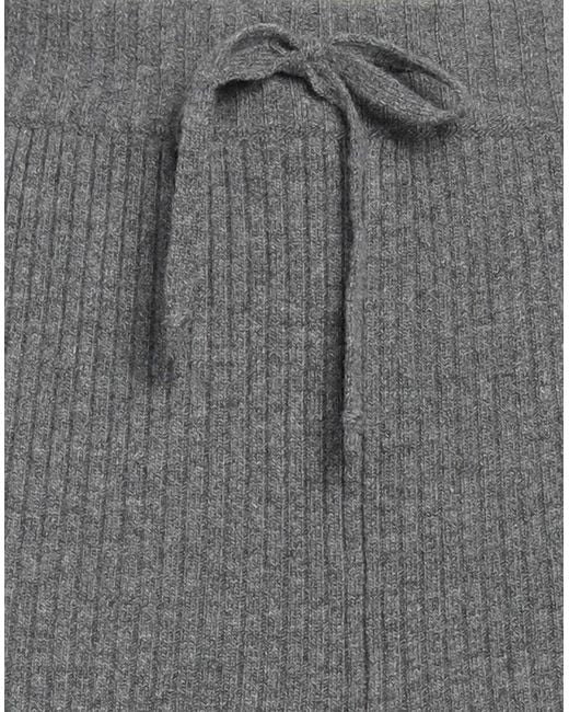 Alberta Ferretti Gray Pants Virgin Wool, Polyamide, Elastane