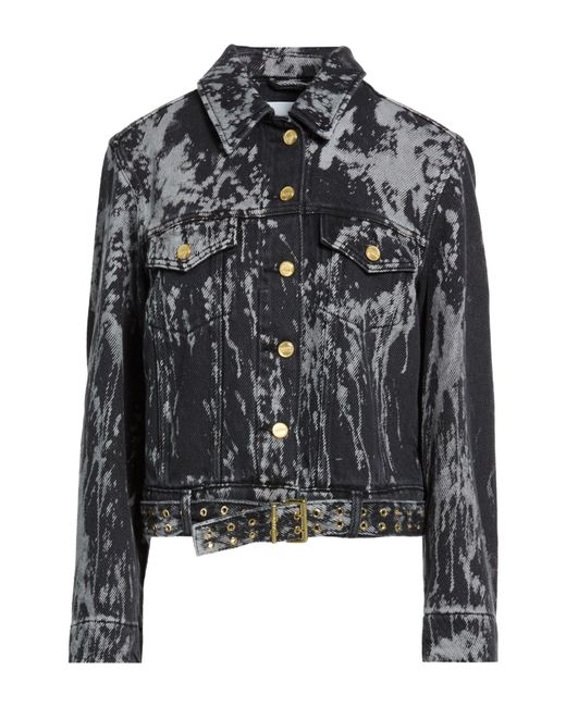 Ganni Black Denim Outerwear