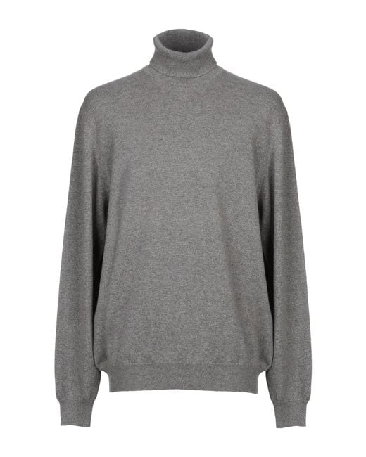 Fedeli Gray Turtleneck for men