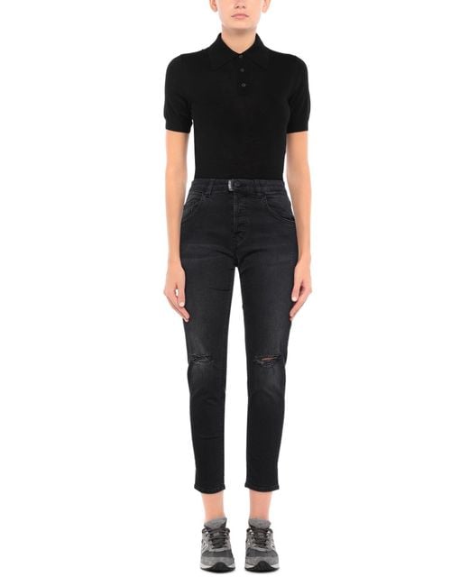 Gaelle Paris Blue Denim Trousers