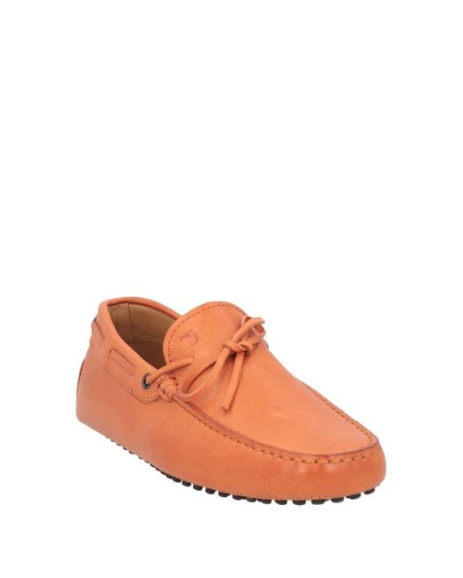 Tod's Orange Loafer for men