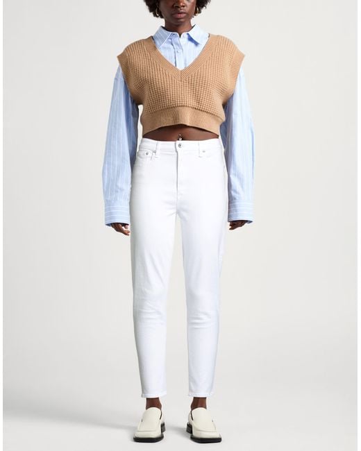 Rag & Bone White Jeans