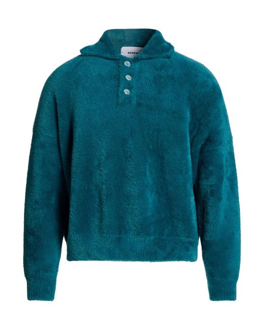 Bonsai Blue Deep Sweater Polyamide for men