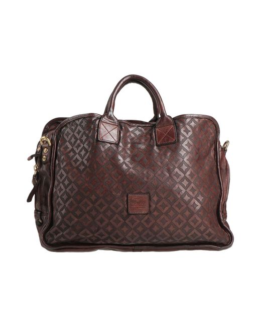 Bolso de mano Campomaggi de hombre de color Brown