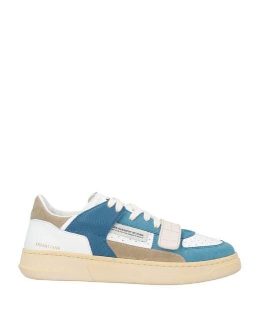 RUN OF Blue Sneakers for men