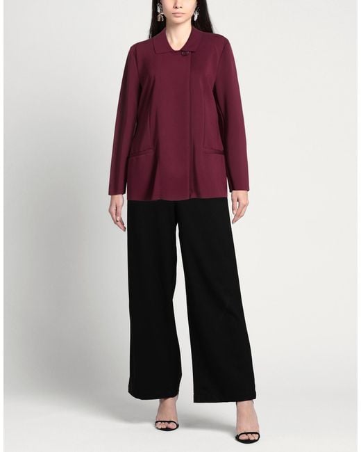 .MŌUSSE. Purple Plum Blazer Polyester, Elastane
