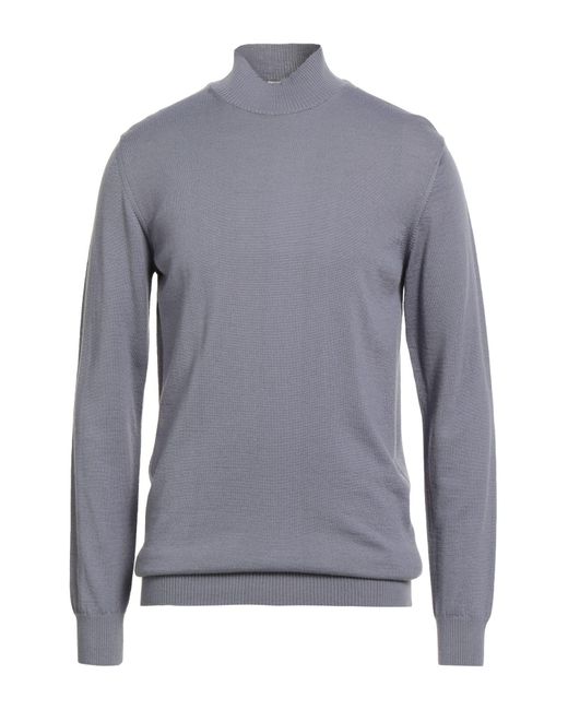 Avignon Blue Turtleneck for men