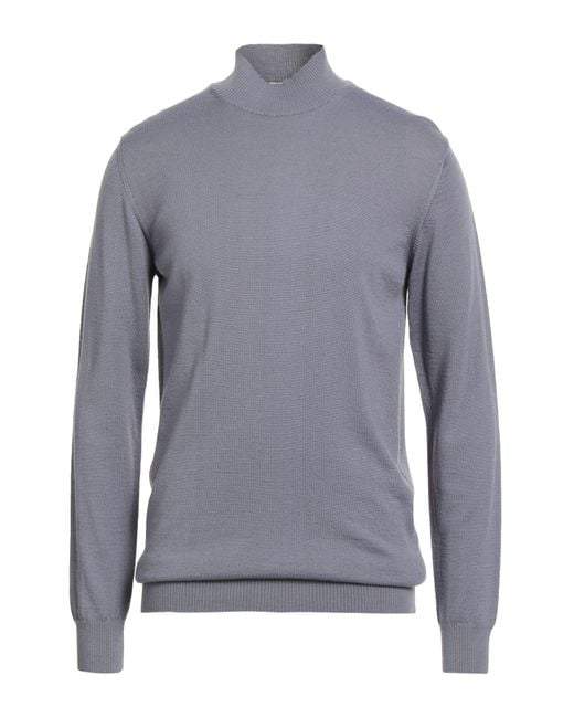Avignon Blue Turtleneck for men