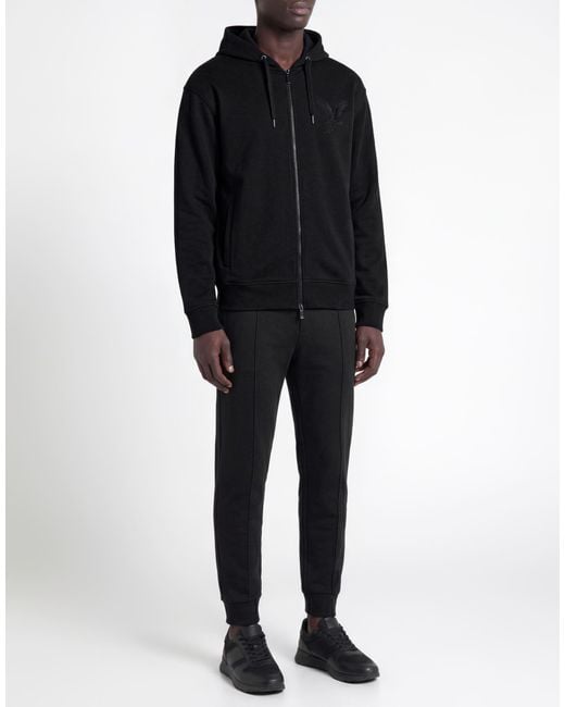 ARMANI EXCHANGE Black Sweatshirt for men