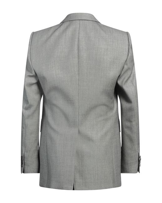 McQueen Gray Blazers for men