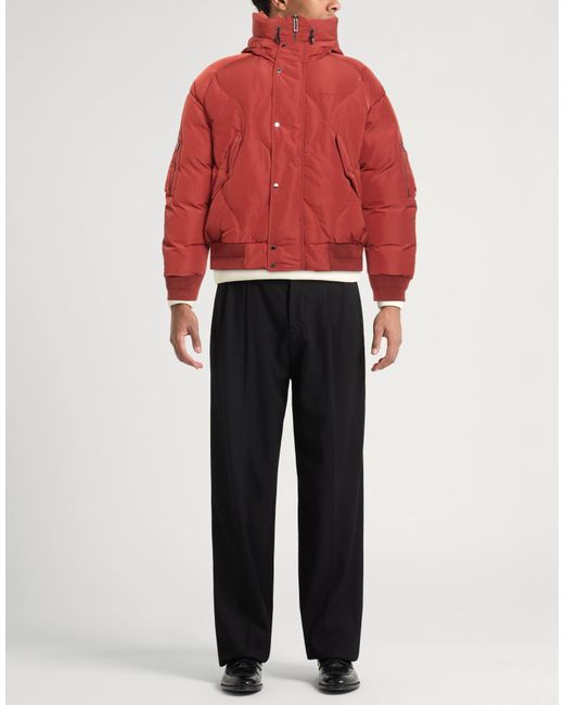 Emporio Armani Red Puffer for men