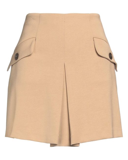 Nenette Natural Mini Skirt