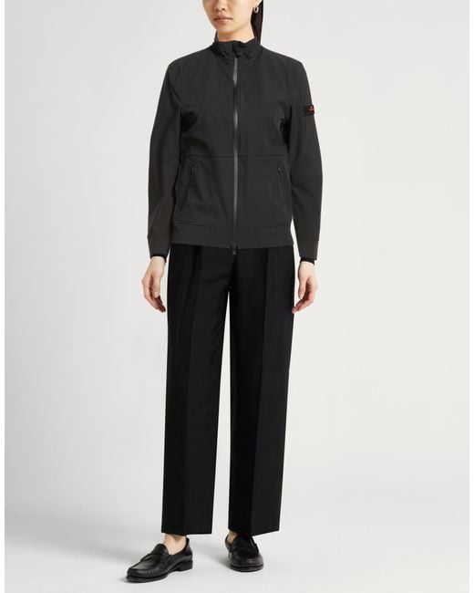 Peuterey Black Jacket Polyamide, Polyester, Elastane