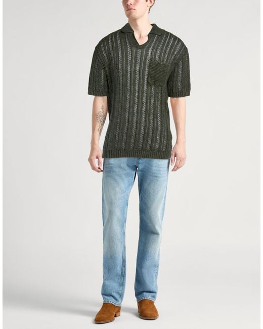 John Varvatos Green Jumper for men