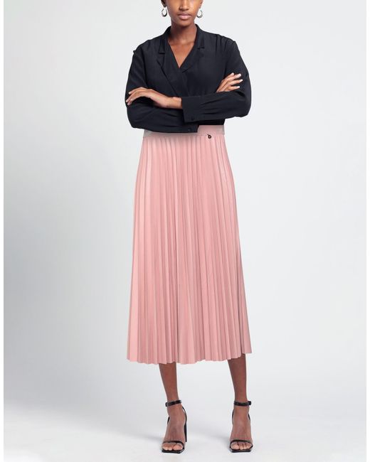 Dixie Pink Midi Skirt