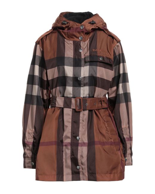 Burberry Brown Overcoat & Trench Coat