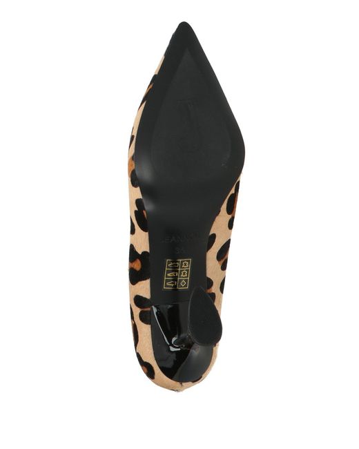 Jeannot Metallic Pumps Leather