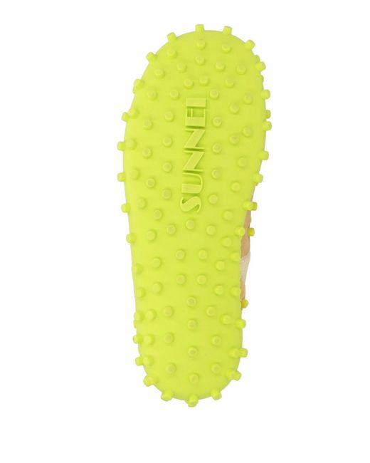 Sunnei Yellow Trainers for men