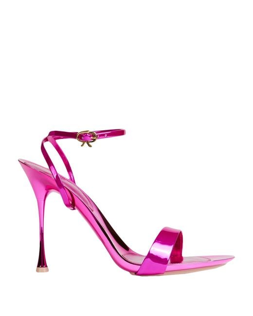 Sandali di Gianvito Rossi in Pink