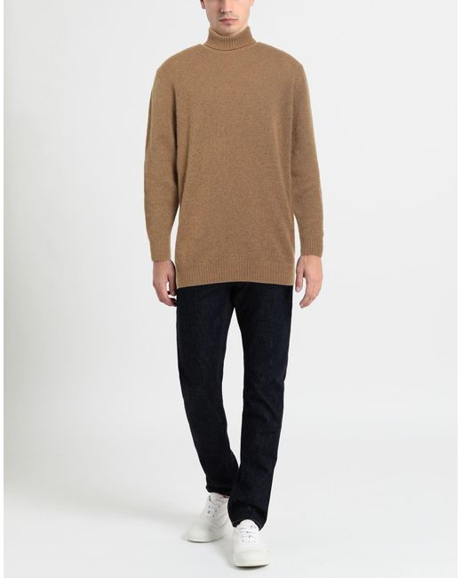 FILIPPO DE LAURENTIIS Rollkragenpullover in Brown für Herren