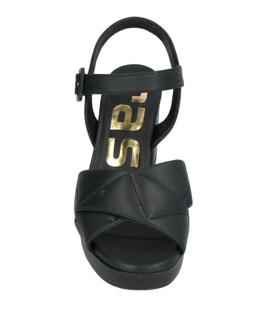 Ras Black Sandals