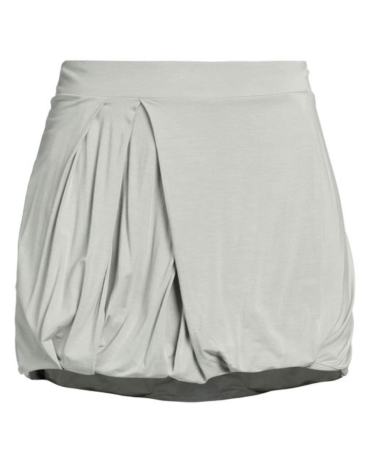 Annarita N. Gray Mini Skirt