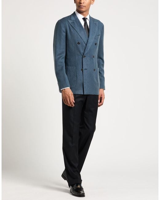 Boglioli Blue Blazer for men